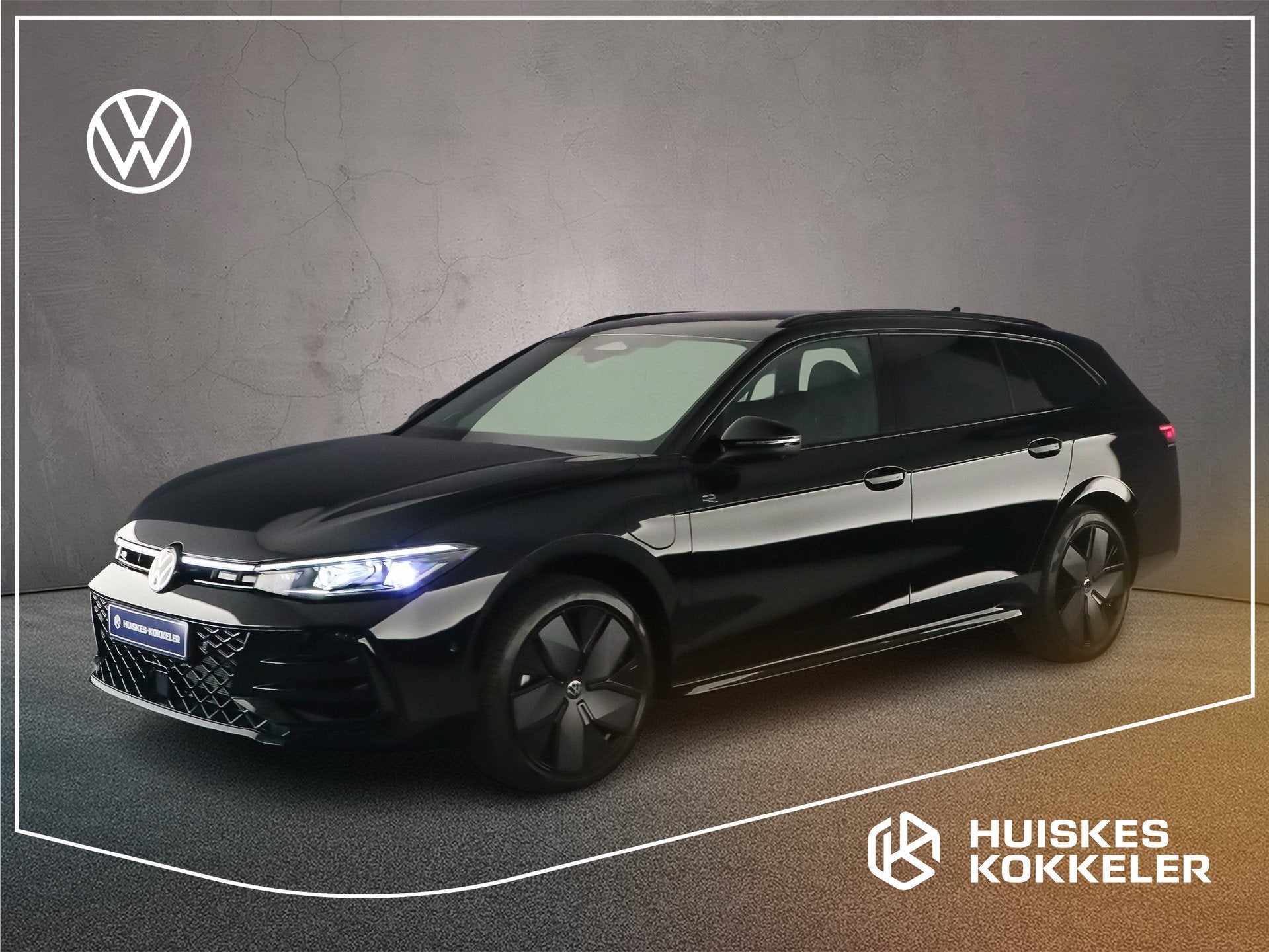 Volkswagen Passat Variant, Auto's, Euro 6, 4 cilinders, 2000 kg, Zwart