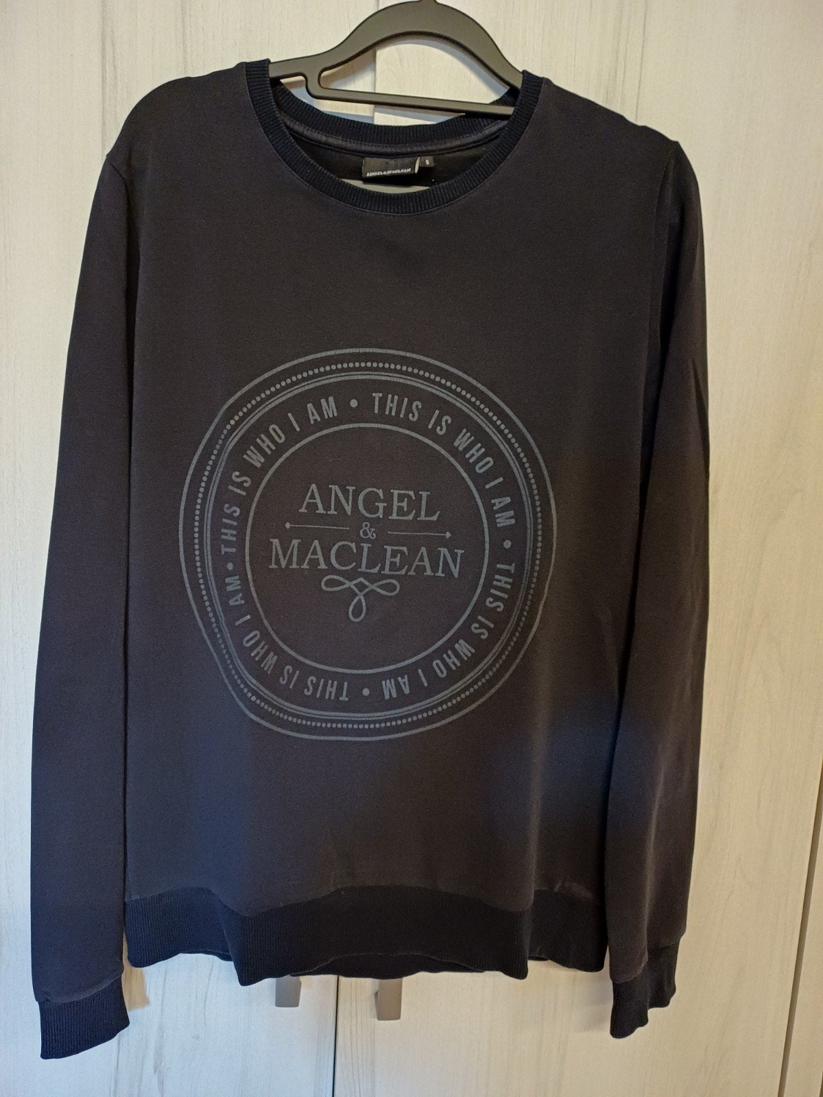 Angel & Maclean Sweater - Donkerblauw - Maat S, Blauw, Ophalen of Verzenden, Zo goed als nieuw, Angel & Maclean