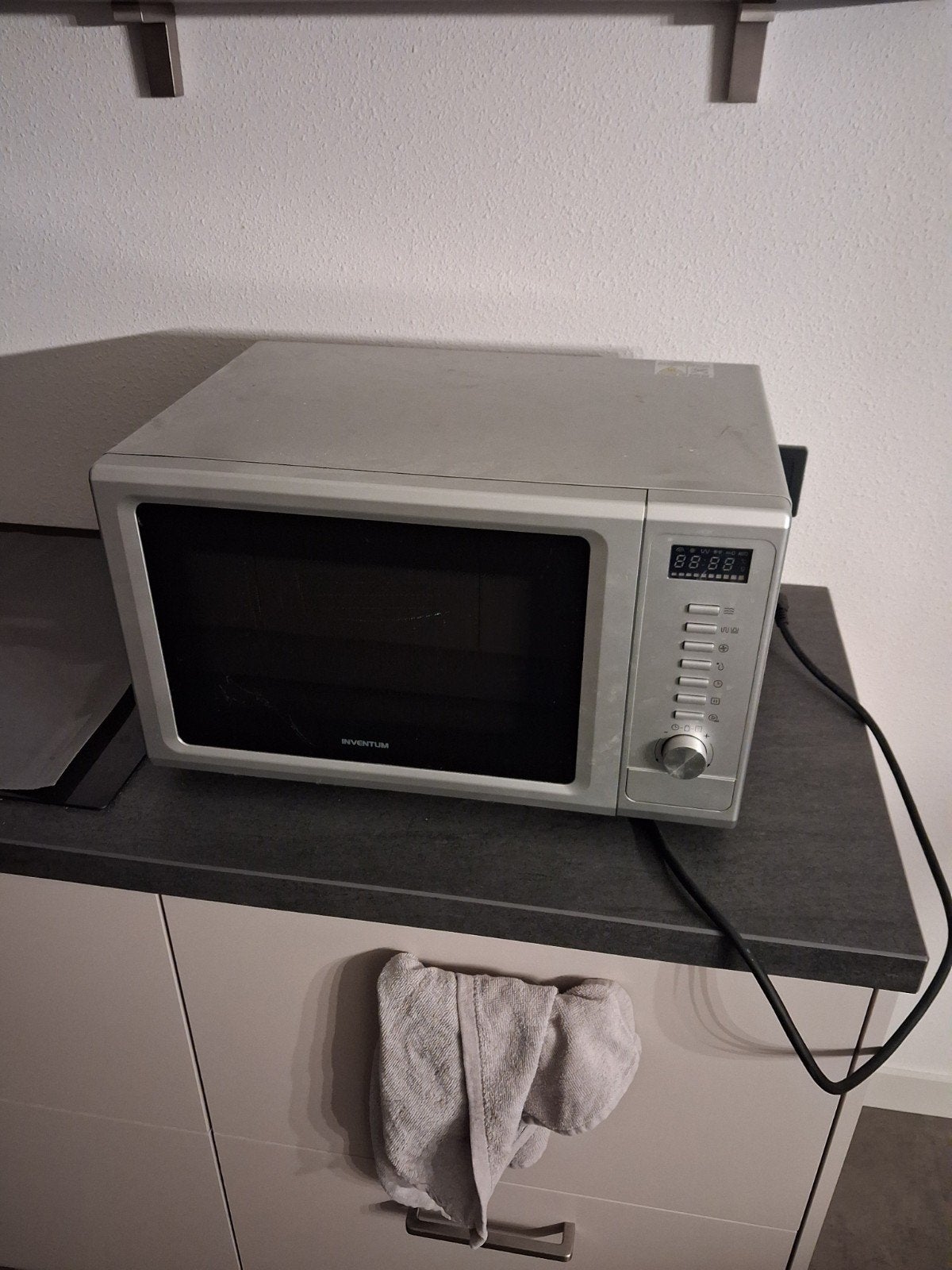 Inventum Combimagnetron - Zilver - Zo goed als nieuw, Ophalen