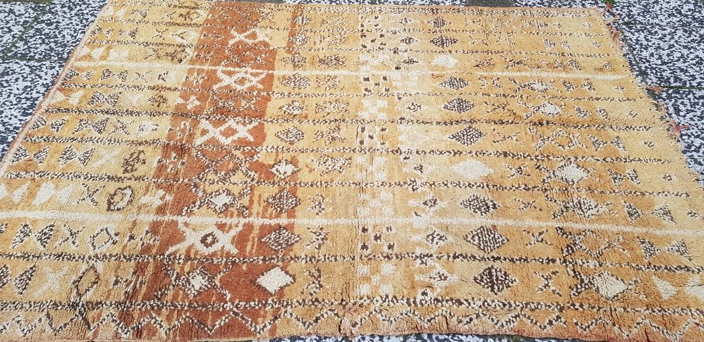 Handgeknoopt Berber kleed 220x150cm, Ophalen of Verzenden, Rechthoekig, 150 tot 200 cm, 200 cm of meer