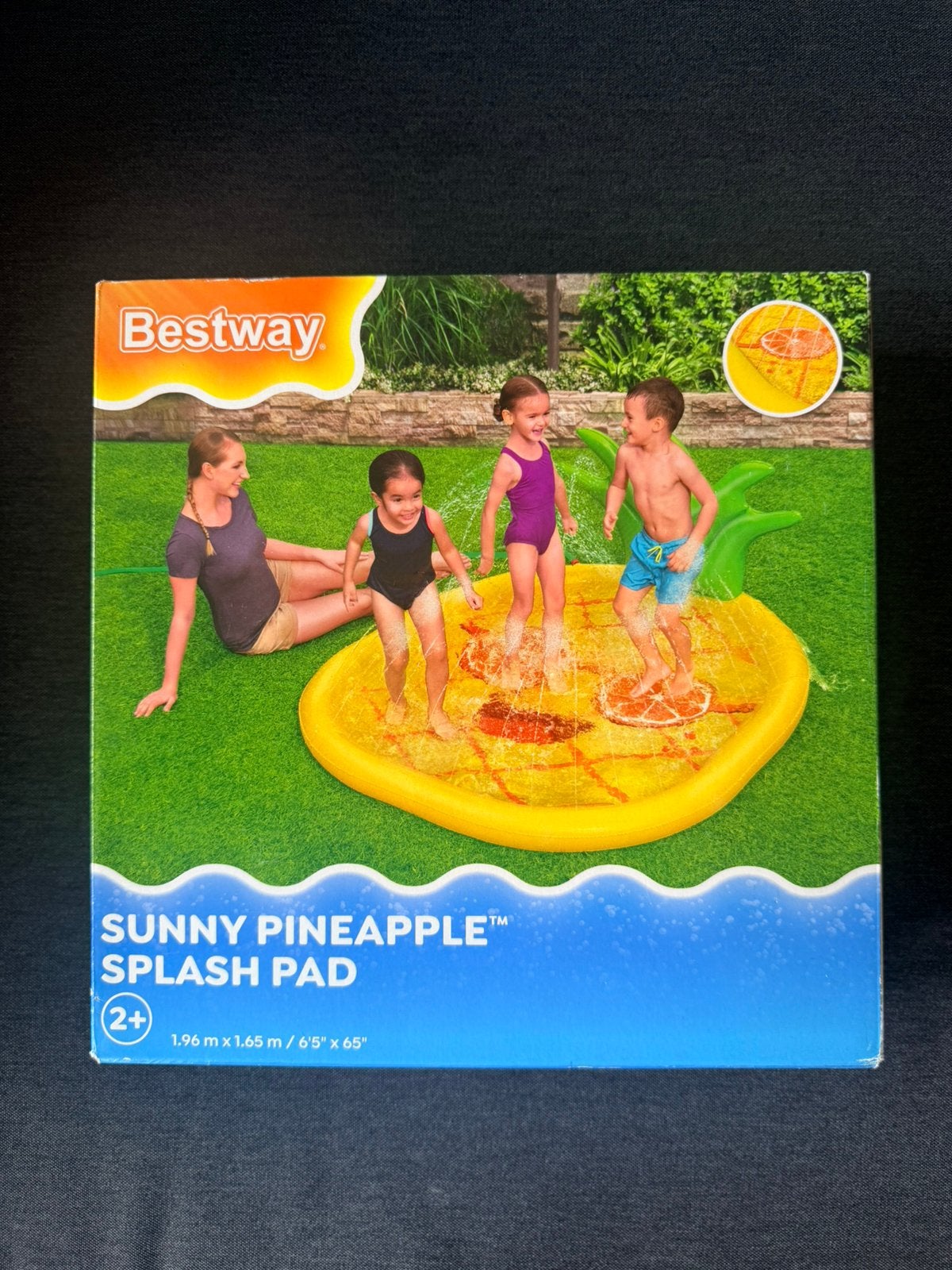 Sunny Pineapple Splashpad – Bestway – 196 x 165 cm, Ophalen of Verzenden, Nieuw