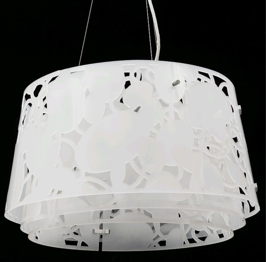 Louis Poulsen Collage 600 hanglamp 4x, Huis en Inrichting, Lampen | Plafondlampen, Ophalen, Zo goed als nieuw, Overige materialen