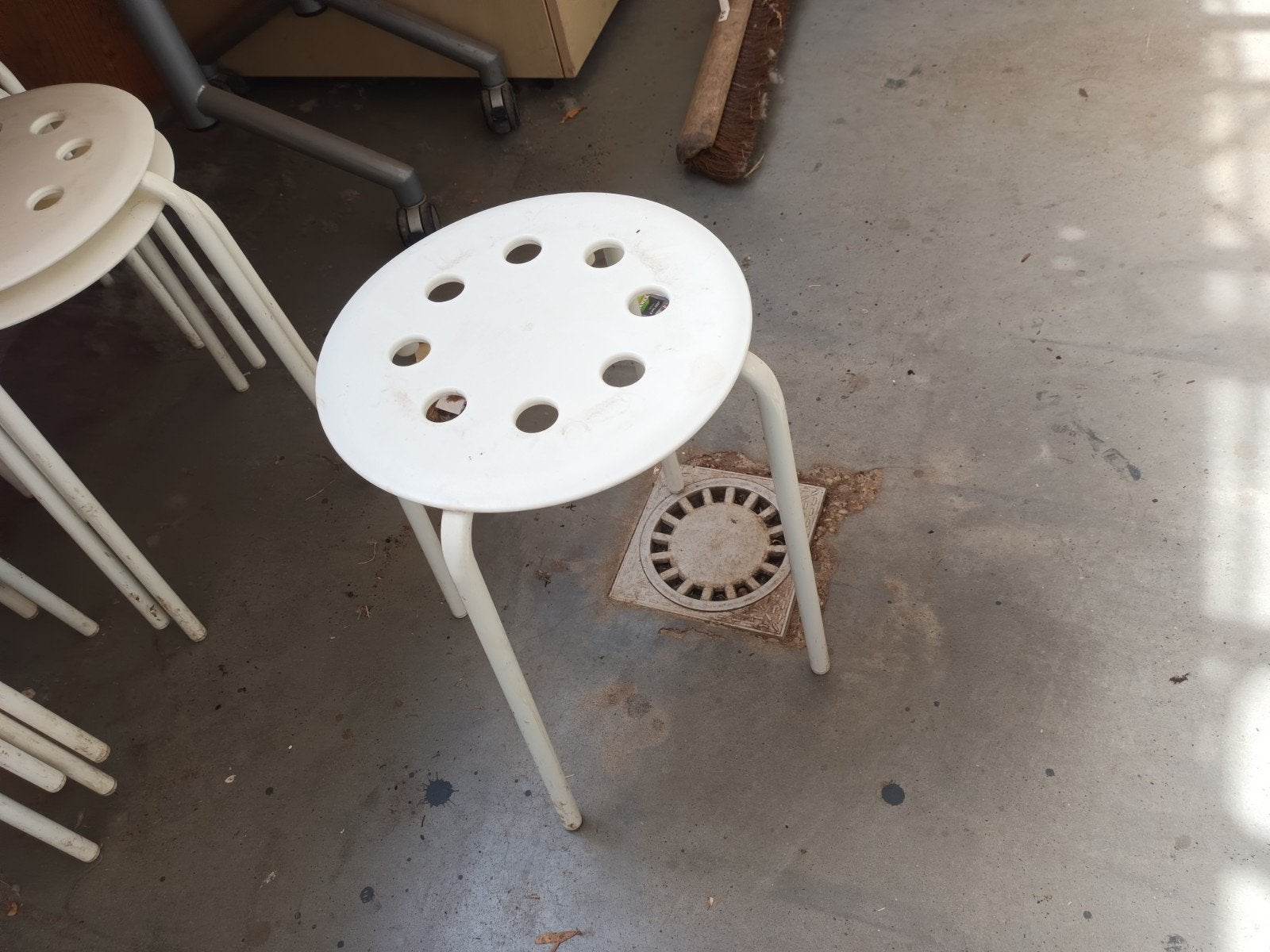 Witte krukken - Set van 12, Ophalen, Gebruikt, Eenvoudig, Functioneel, Wit
