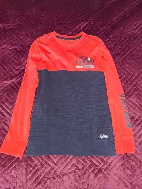 WE Fashion longsleeve maat 146/152, Ophalen of Verzenden, Zo goed als nieuw, Shirt of Longsleeve, Jongen