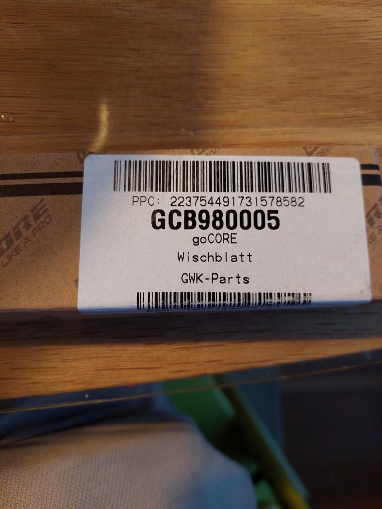Voorruit ruitenwisser 550mm goCORE, Ophalen, Nieuw