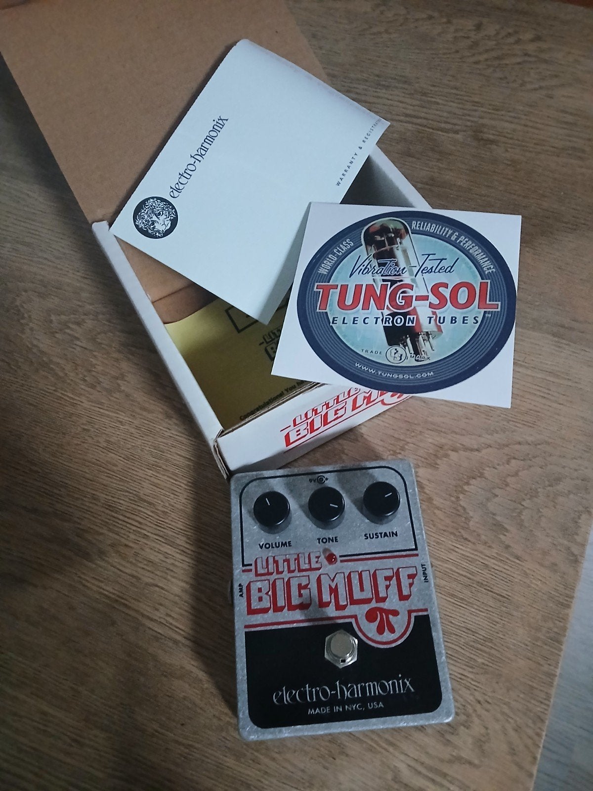 Electro-Harmonix Little Big Muff Pi Fuzz Pedaal, Muziek en Instrumenten, Ophalen of Verzenden, Zo goed als nieuw, Distortion, Overdrive of Fuzz