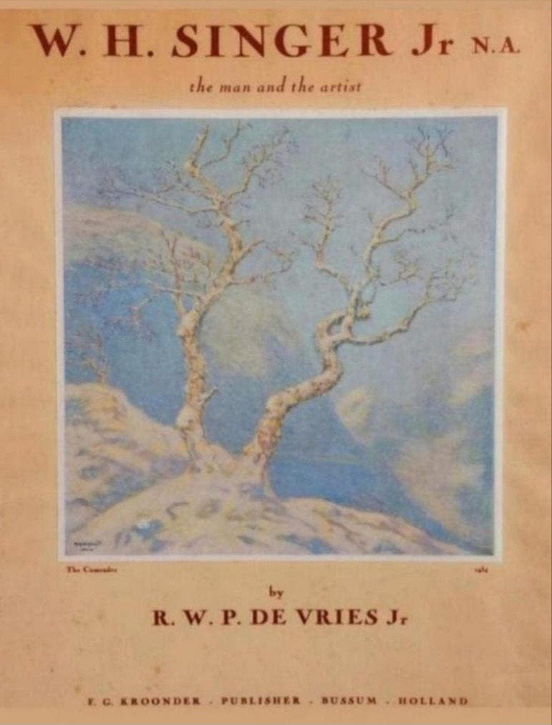 W.H. SINGER JR. The man and the artist. Hardcover, Verzenden, Zo goed als nieuw