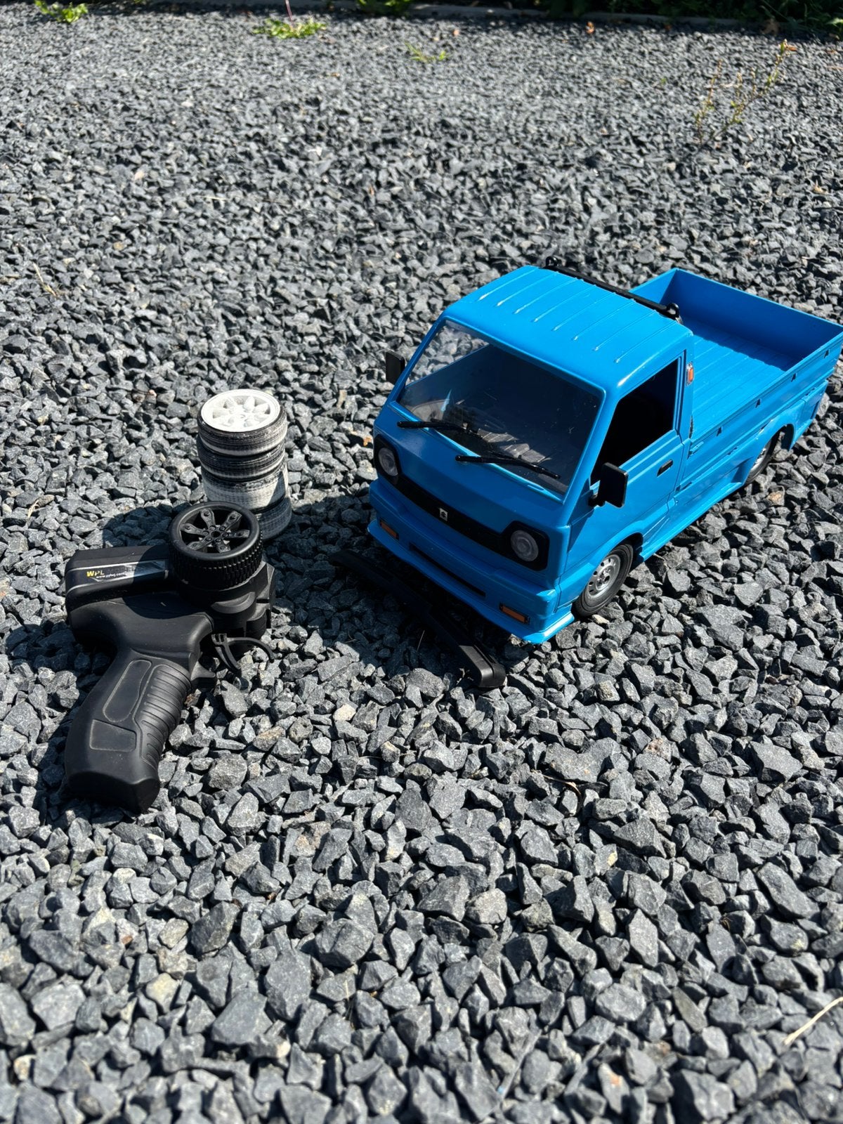 1/10 Custom RC Kei Truck – Drift Truck – Uniek!, Elektro, Ophalen of Verzenden, Zo goed als nieuw, Schaal 1:10