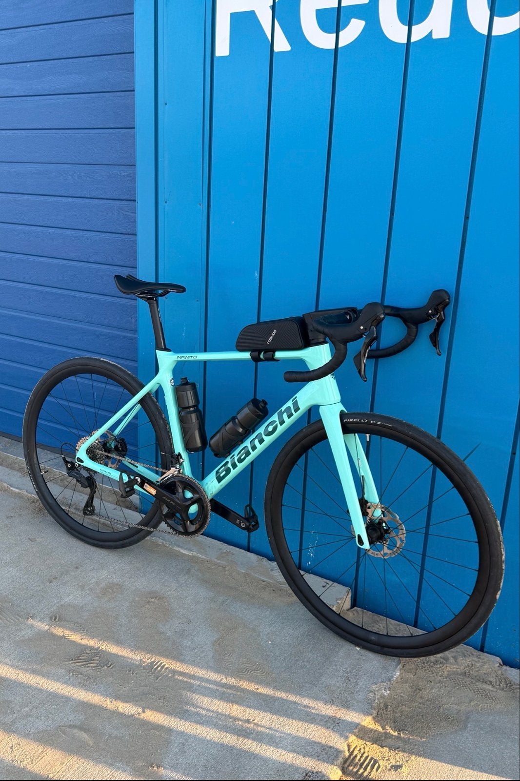 Bianchi Infinito 105 racefiets - Maat 53, Fietsen en Brommers, Overige merken, Carbon, Ophalen of Verzenden, Zo goed als nieuw