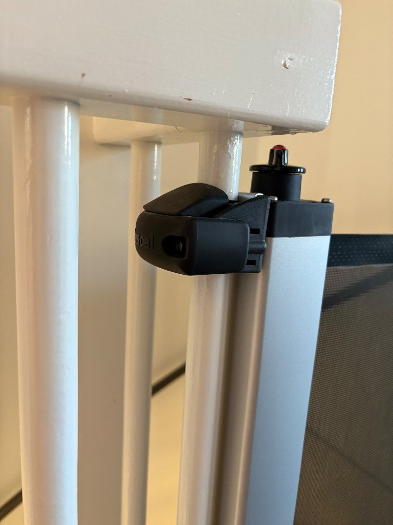 Adapter traphekje Lascal Kiddyguard, Ophalen, Gebruikt, Oprolhekje, 115 cm of meer