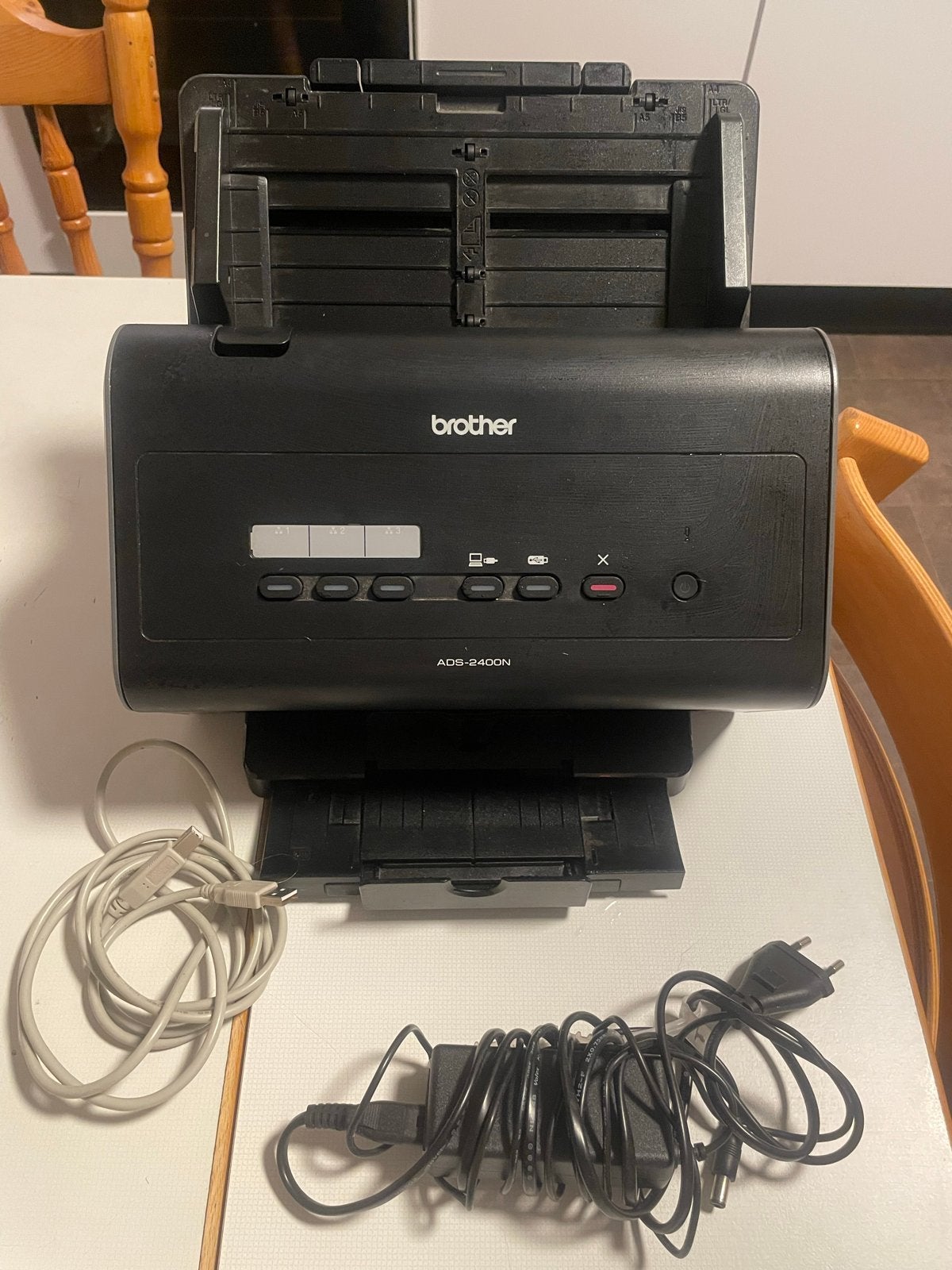 Brother ADS-2400N Documentscanner, Computers en Software, Ophalen, Gebruikt, Documentscanner