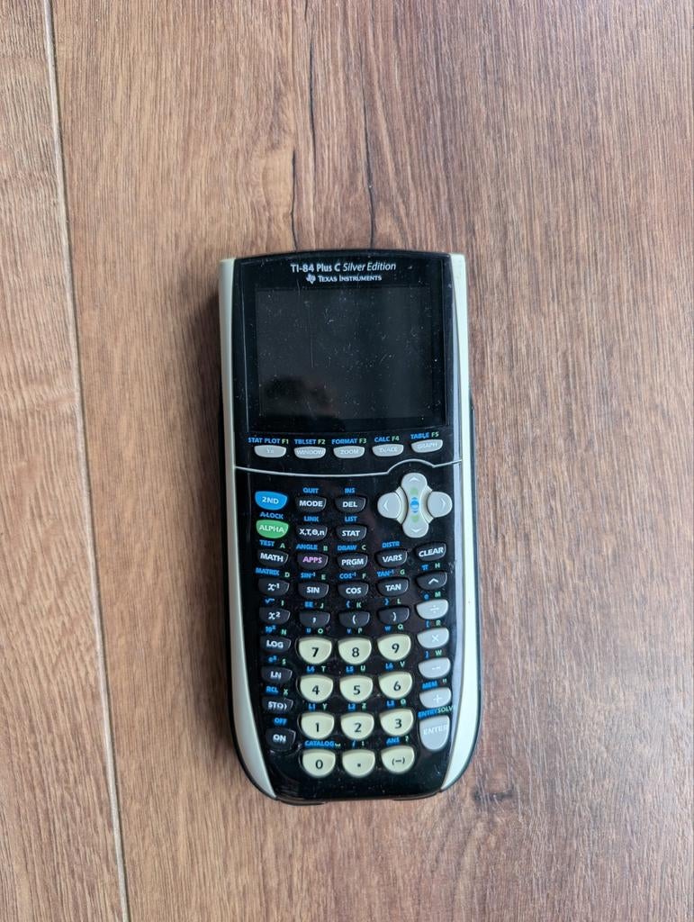 Grafische rekenmachine - Texas Instruments TI-84 - met hoes, Ophalen, Grafische rekenmachine, Gebruikt