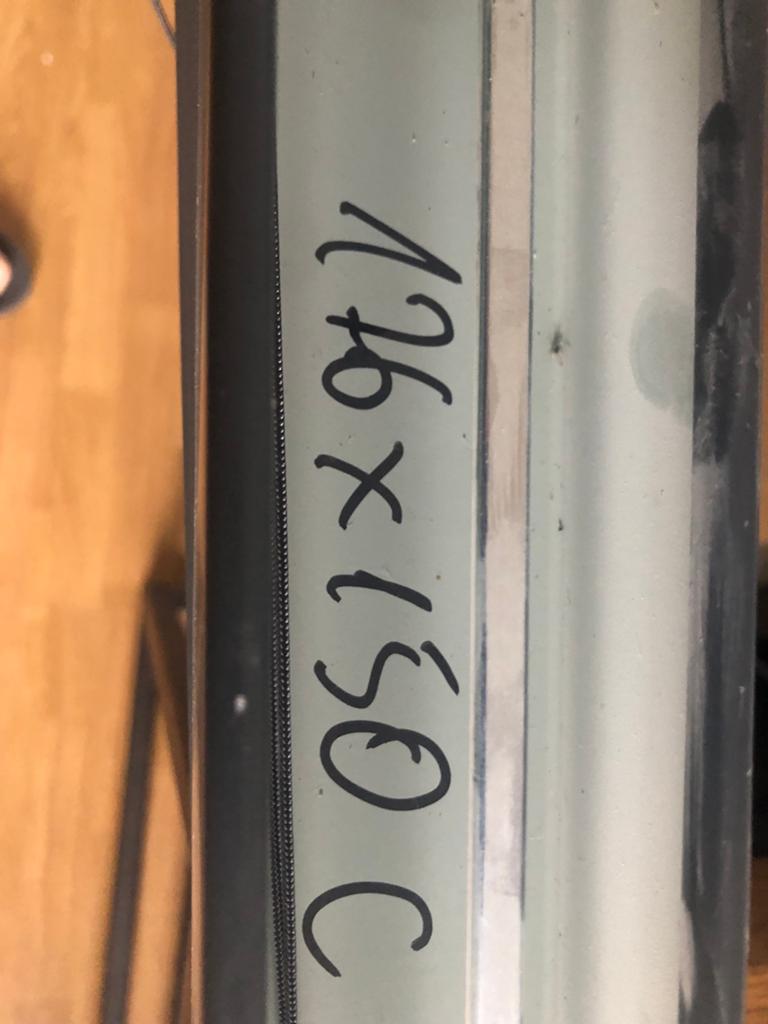 Jaloezie 50 mm van LABEL 65 176cm x150 cm, Ophalen, Zo goed als nieuw