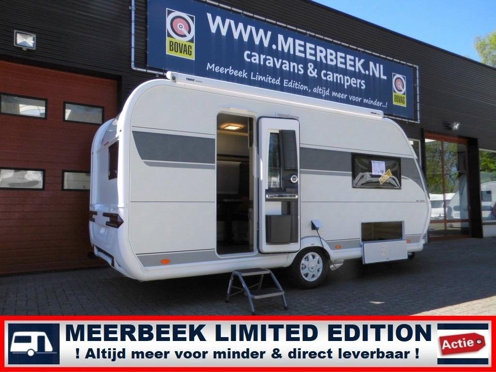 Hobby De Luxe 460 SL 5209,=KORTING+MOVER+AIRCO+THULE+AS1500K, Hobby, Schokbreker, Treinzit, Tot en met 3