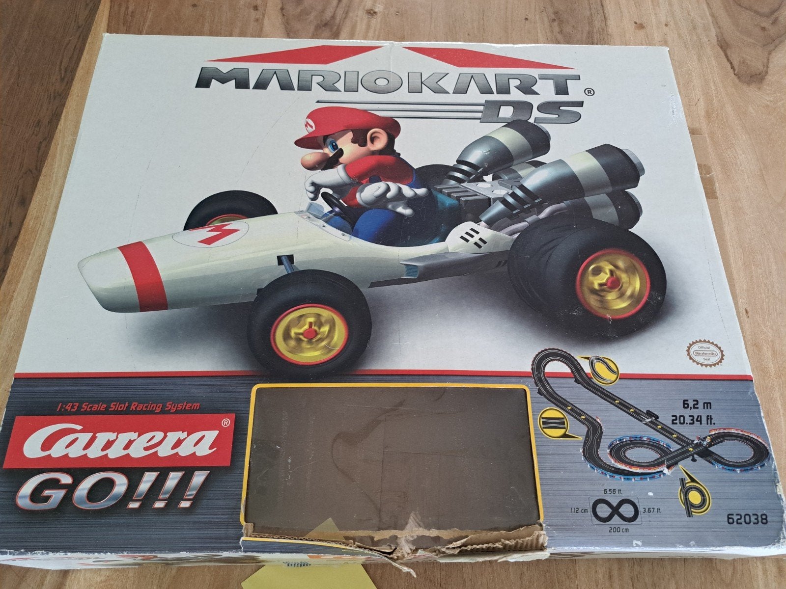 Carrera GO!!! Mario Kart Racebaan Set, Ophalen, Gebruikt, Elektrisch, Carrera