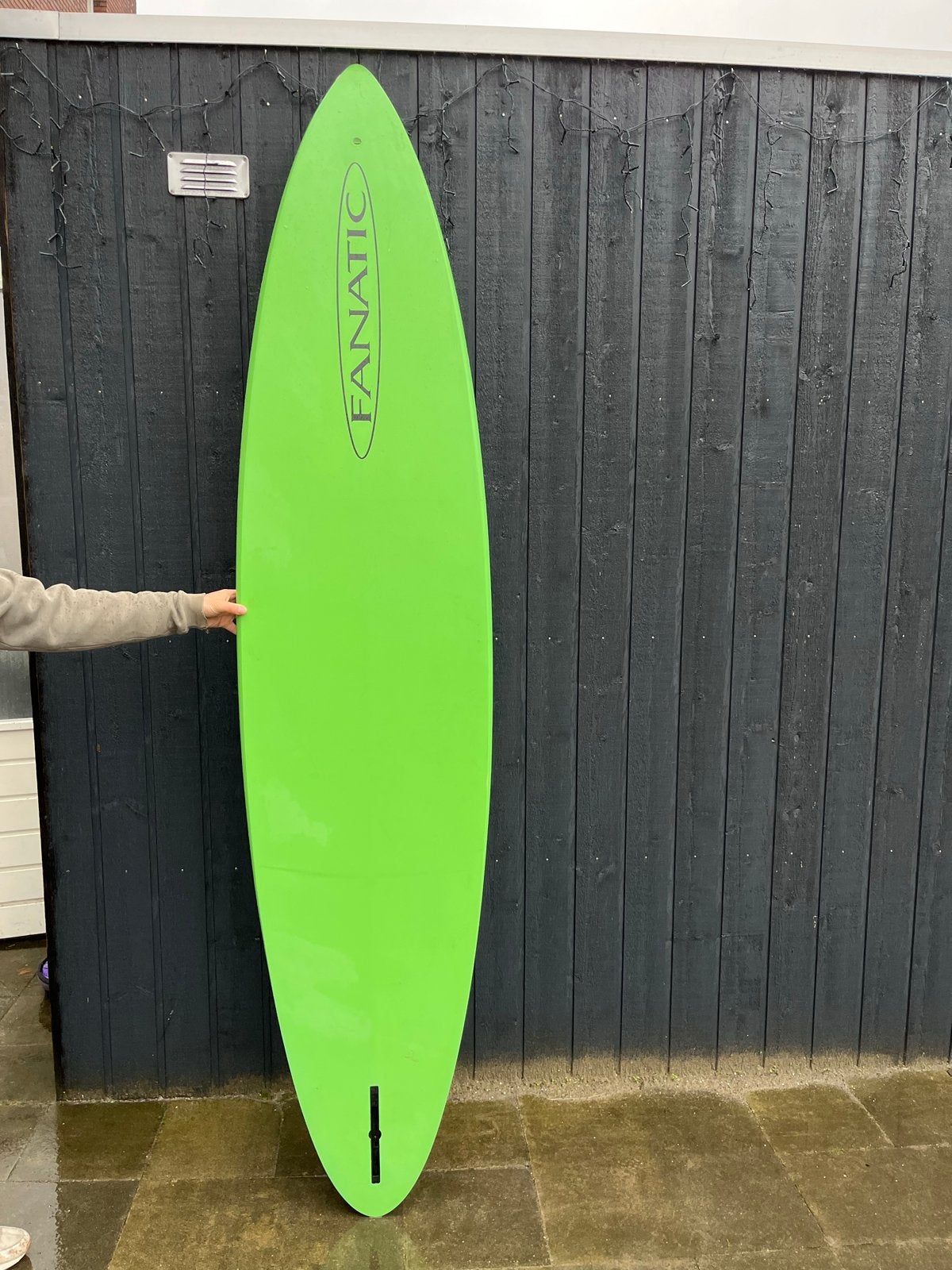 Fanatic Bee 260 Windsurfplank met vin en voetbanden, 250 tot 300 cm, Gebruikt, Fanatic, Ophalen of Verzenden