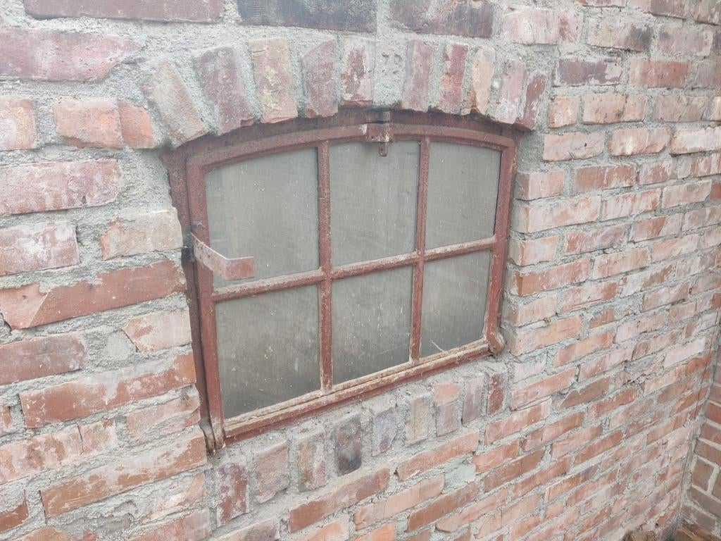 Stal raampjes 2x, Ophalen of Verzenden, Gebruikt, Minder dan 80 cm, Minder dan 80 cm