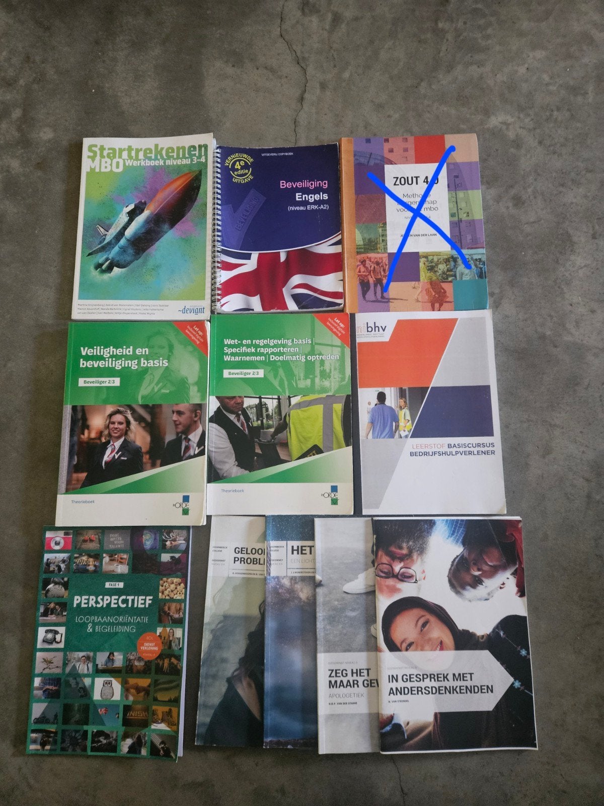 Beveiliging niveau 2/3 1e leerjaar (Hoornbeeck College), Ophalen of Verzenden, Zo goed als nieuw, Overige niveaus, Overige vakken
