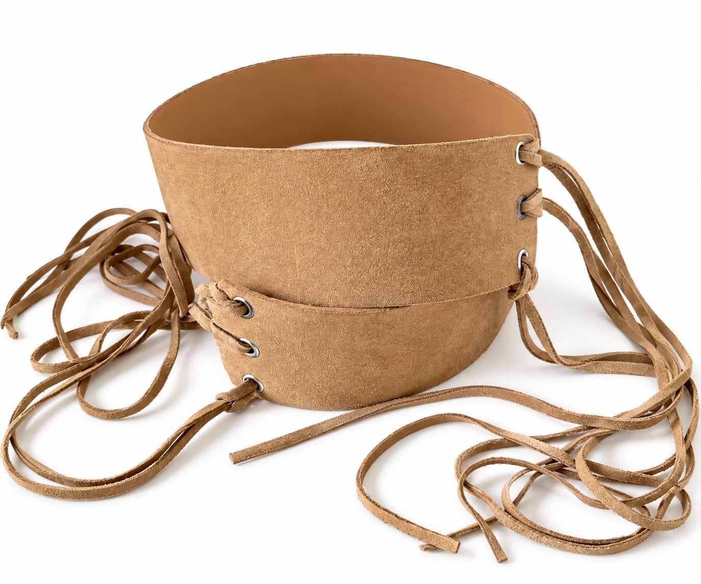 LUXE BREDE SUÈDE RIEM, KLEUR BEIGE, MAAT 95 💖💖💖, Overige kleuren, 5 cm of meer, Echt leder, 90 tot 100 cm