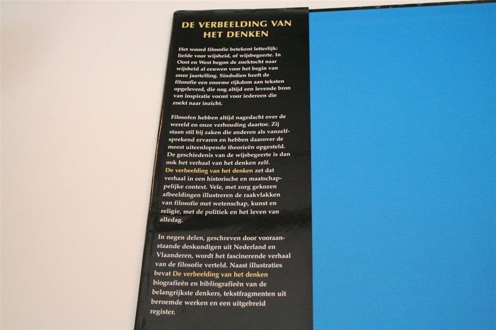 Verbeelding Denken — Gesch Westerse & Oosterse Filosofie, Ophalen of Verzenden, Gelezen, Cultuurfilosofie