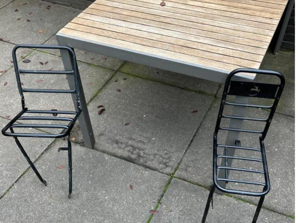 Bagagerekken fiets, Ophalen