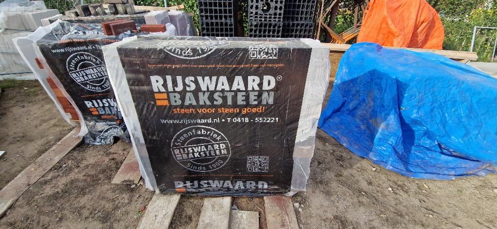 Rijkaswaard Antraciet WF HV metselstenen, Ophalen, Nieuw, Bakstenen