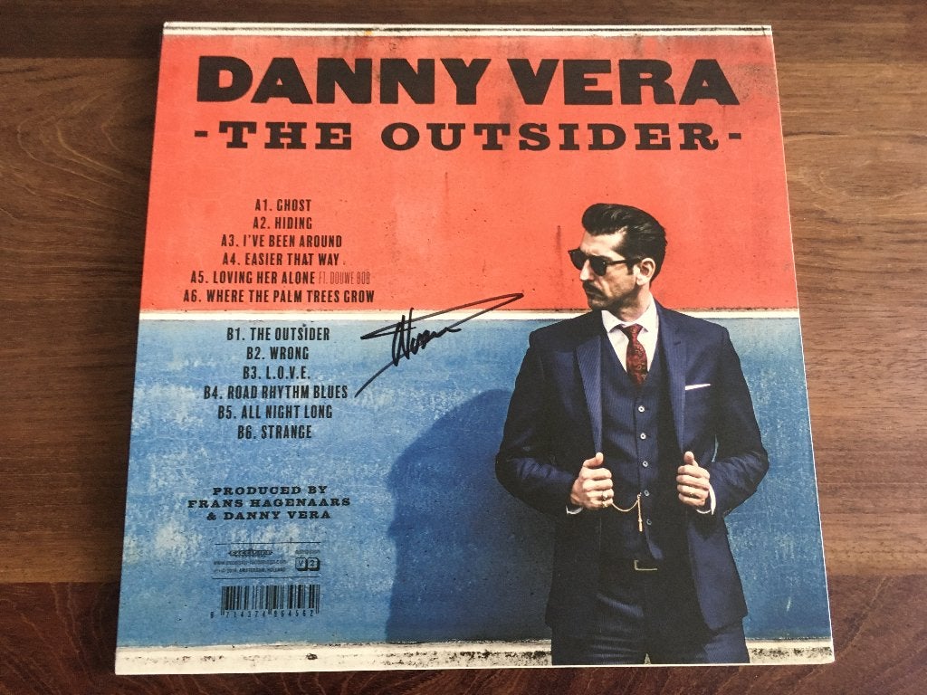 Vinyl LP Danny Vera The Outsider GESIGNEERD NIEUW, LP, Pop, Gesigneerd, Ophalen of Verzenden