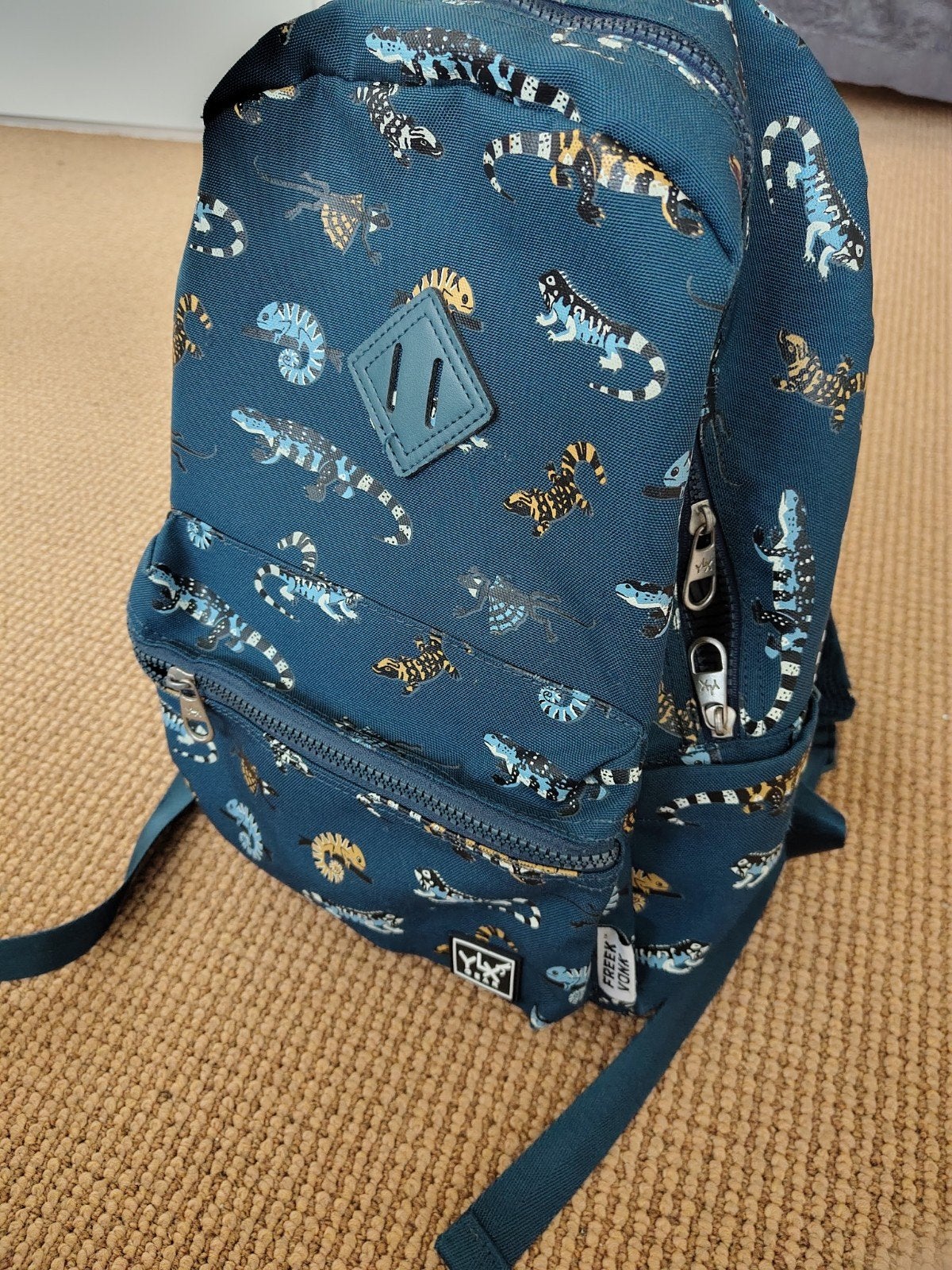 Kinderrugzak Freek Vonk Hagedis Navy, Ophalen of Verzenden, Zo goed als nieuw, Jongen of Meisje