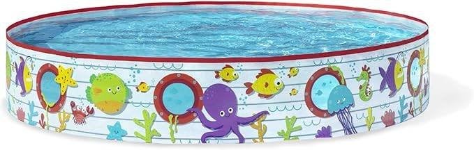 Bestway zwembad seaworld 2.44 m, Ophalen of Verzenden, Nieuw