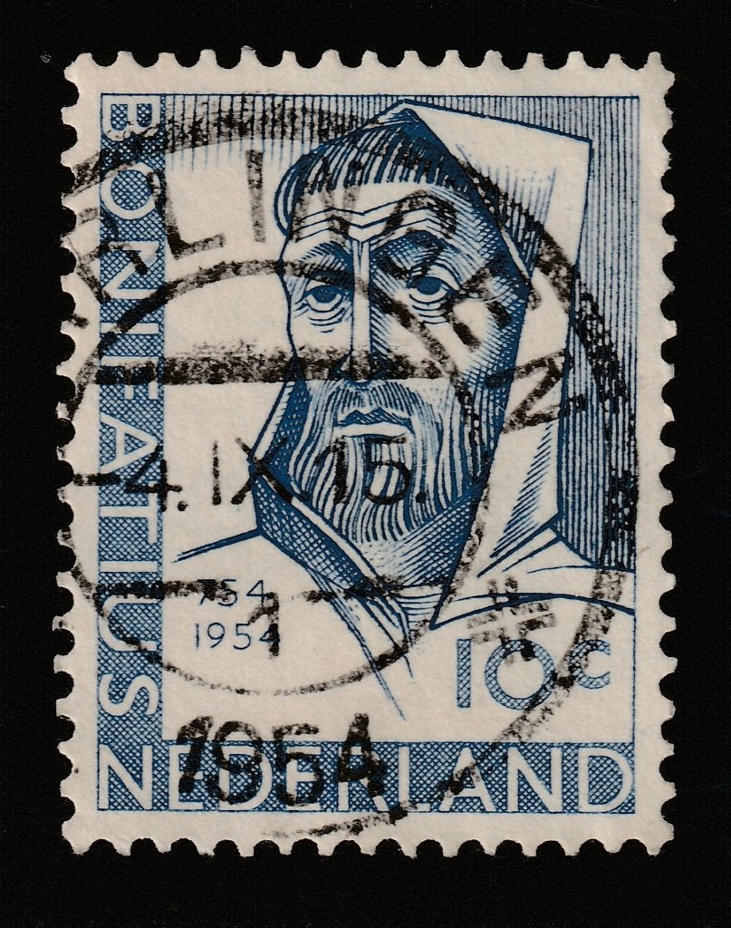 nvph 646 met kortebalkstempel Harlingen 1 (10586), Ophalen of Verzenden, Na 1940, Gestempeld