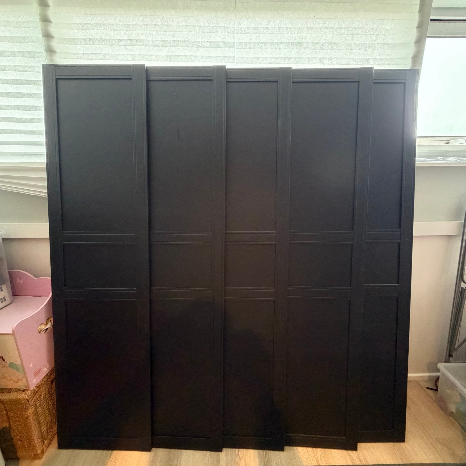 IKEA Flisberget Deuren Antraciet (50x195 cm), Huis en Inrichting, Ophalen, Overige materialen, Gebruikt, 50 tot 100 cm