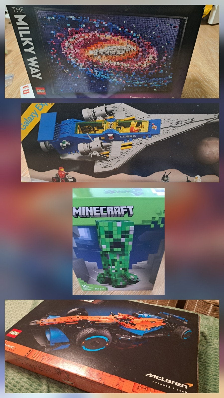 Diverse LEGO sets: The Milky Way, Minecraft, Technic, Space, Ophalen of Verzenden, Zo goed als nieuw
