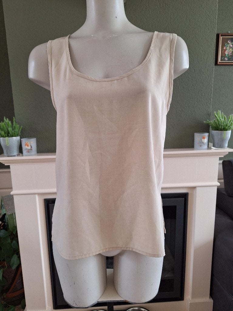 Zapa prachtige beige crème top shirt M 38 40, Kleding | Dames, Maat 38/40 (M), Verzenden, Beige, Zo goed als nieuw