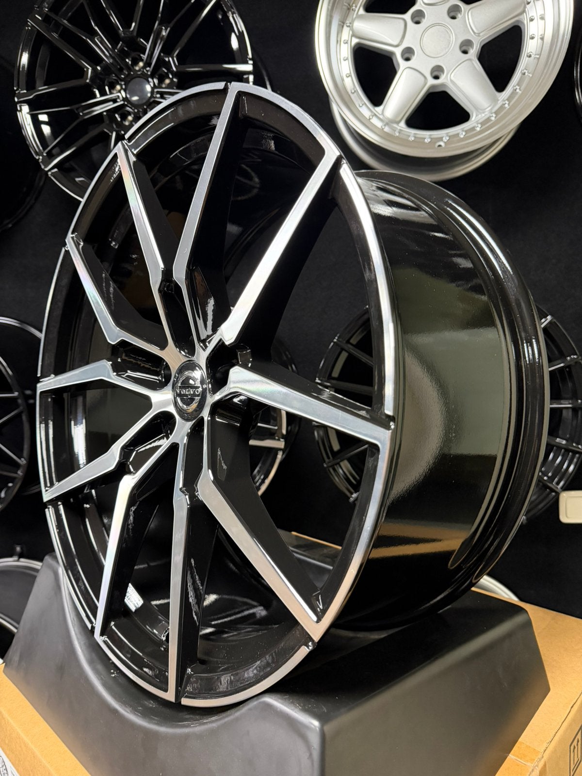 21 inch velgen voor Volvo R-DESIGN look 5x108 XC60 XC90 V90, Velg(en), Nieuw, Personenwagen, 21 inch