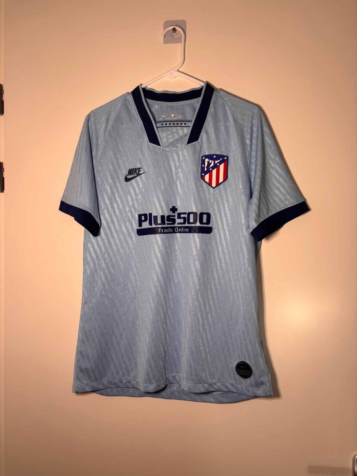 Atletico Madrid Voetbalshirt 2019/2020 3e Shirt Maat L, Verzenden, Zo goed als nieuw, Buitenlandse clubs, Shirt