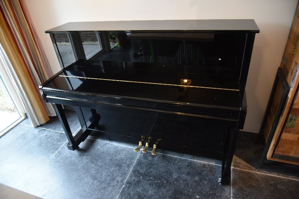 Piano George Steck 112 TD, Ophalen, Zwart, Zo goed als nieuw, Piano