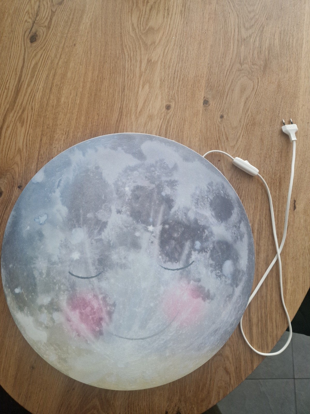 Maanlamp met dieren en sterren voor kinderkamer, Gebruikt, Overige merken, Ophalen of Verzenden, Meerkleurig