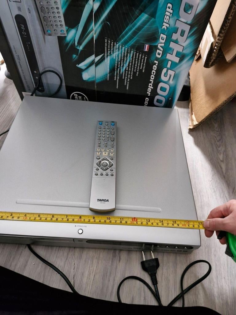 Targa DRH-500 DVD Recorder met Harddisk - Zo goed als nieuw, Overige merken, Met harddisk, Dvd-recorder, Ophalen of Verzenden