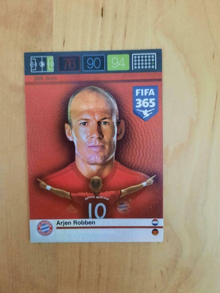 ARJEN ROBBEN - KAARTJE, Ophalen of Verzenden, Buitenlandse clubs, Poster, Plaatje of Sticker