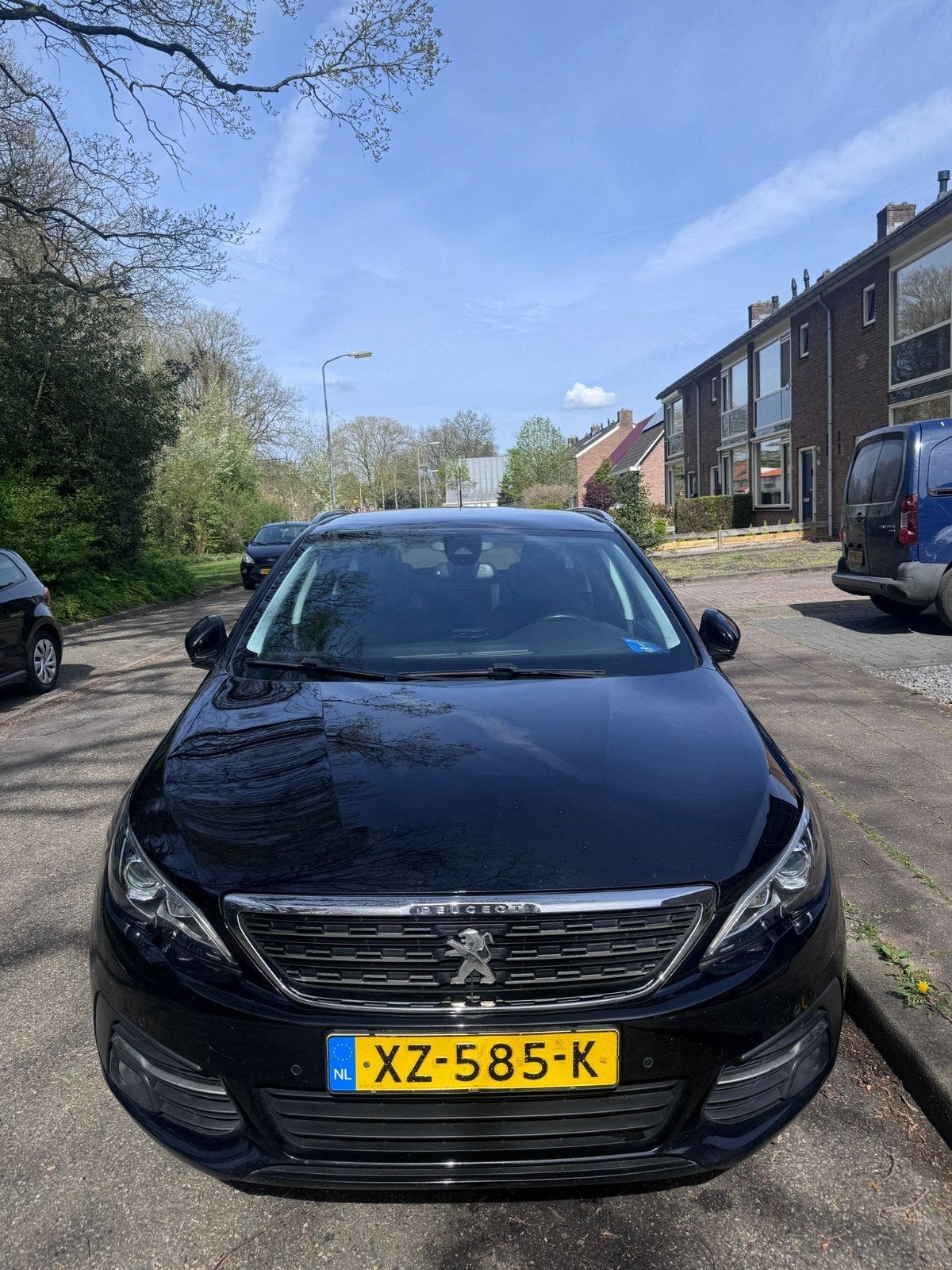 Peugeot 308 1.2 110pk S&S 2019 Zwart, Auto's, Voorwielaandrijving, 1199 cc, Zwart, Origineel Nederlands