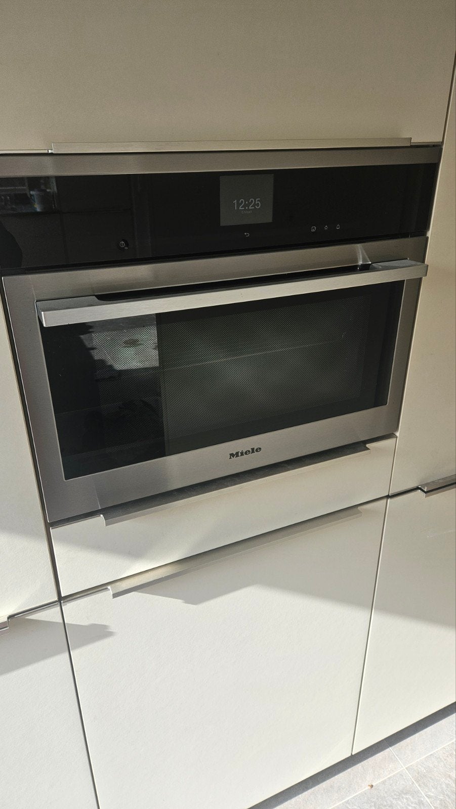 Miele DGC6500XLCLST Combi-stoomoven ContourLine RVS, Witgoed en Apparatuur, Ovens, Ophalen, Zo goed als nieuw
