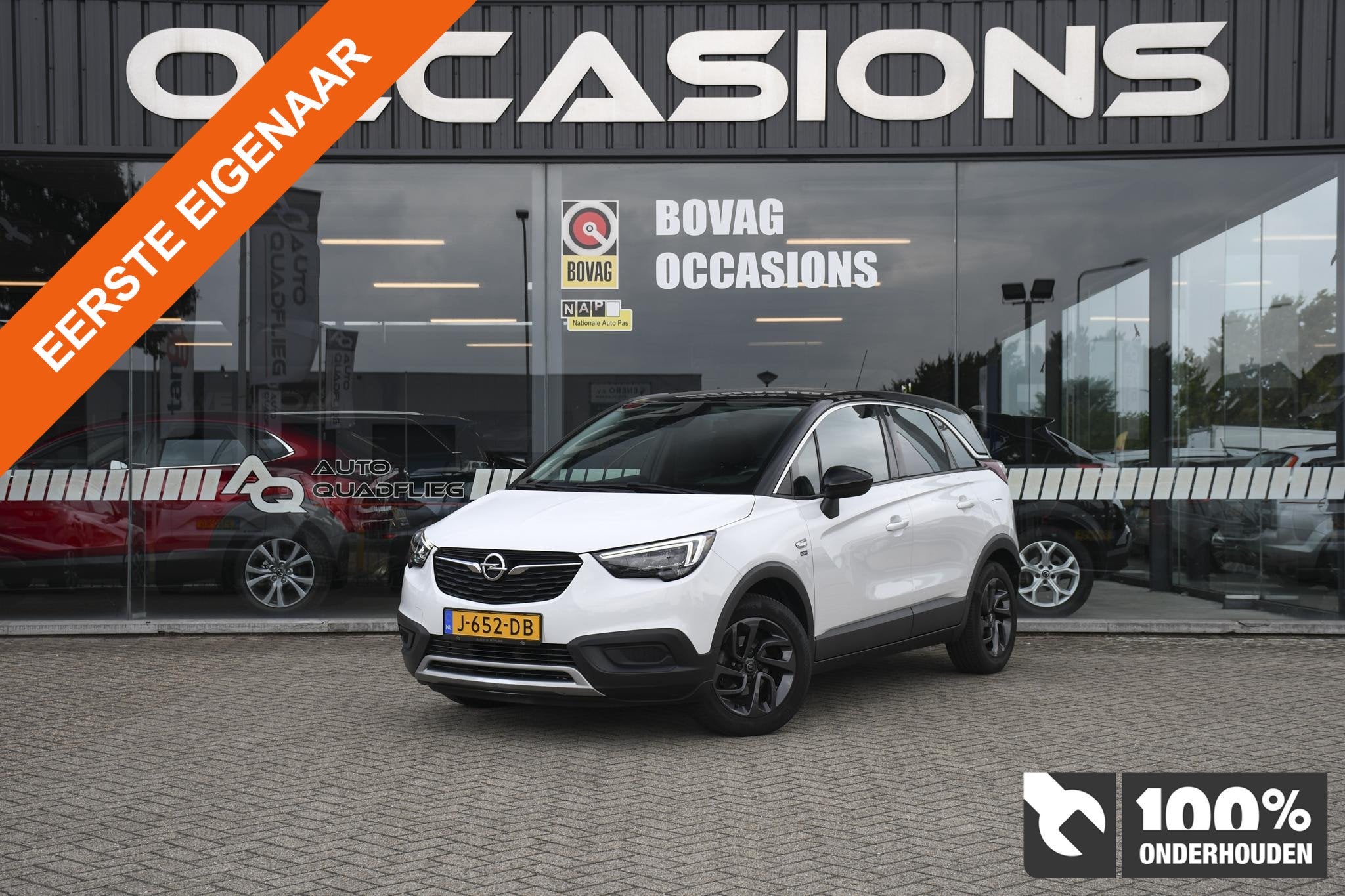 Opel Crossland X 1.2 Edition 2020 1 EIGENAAR/ CRUISE CONTROL, Auto's, 12 maanden, Stof, Gebruikt, 1199 cc