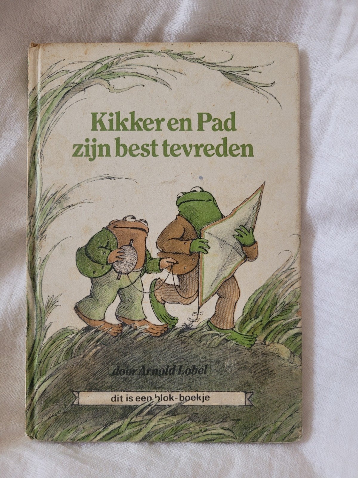 Kikker en Pad zijn best tevreden - Arnold Lobel, Boeken, Ophalen of Verzenden, Gelezen, Arnold Lobel, Fictie algemeen