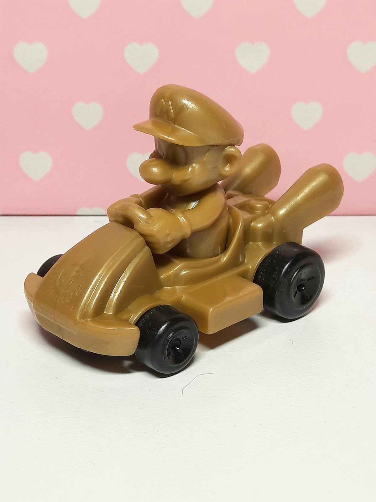 Gold Mario Kart Figuur - McDonald's Happy Meal Collectie, Ophalen of Verzenden, Zo goed als nieuw