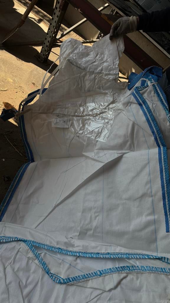 Big Bags - Flexxolutions - 100x100x180 cm - 1000kg SWL, Doe-het-zelf en Verbouw, Zeil en Folie, Zeil, 15 m² of meer, Ophalen