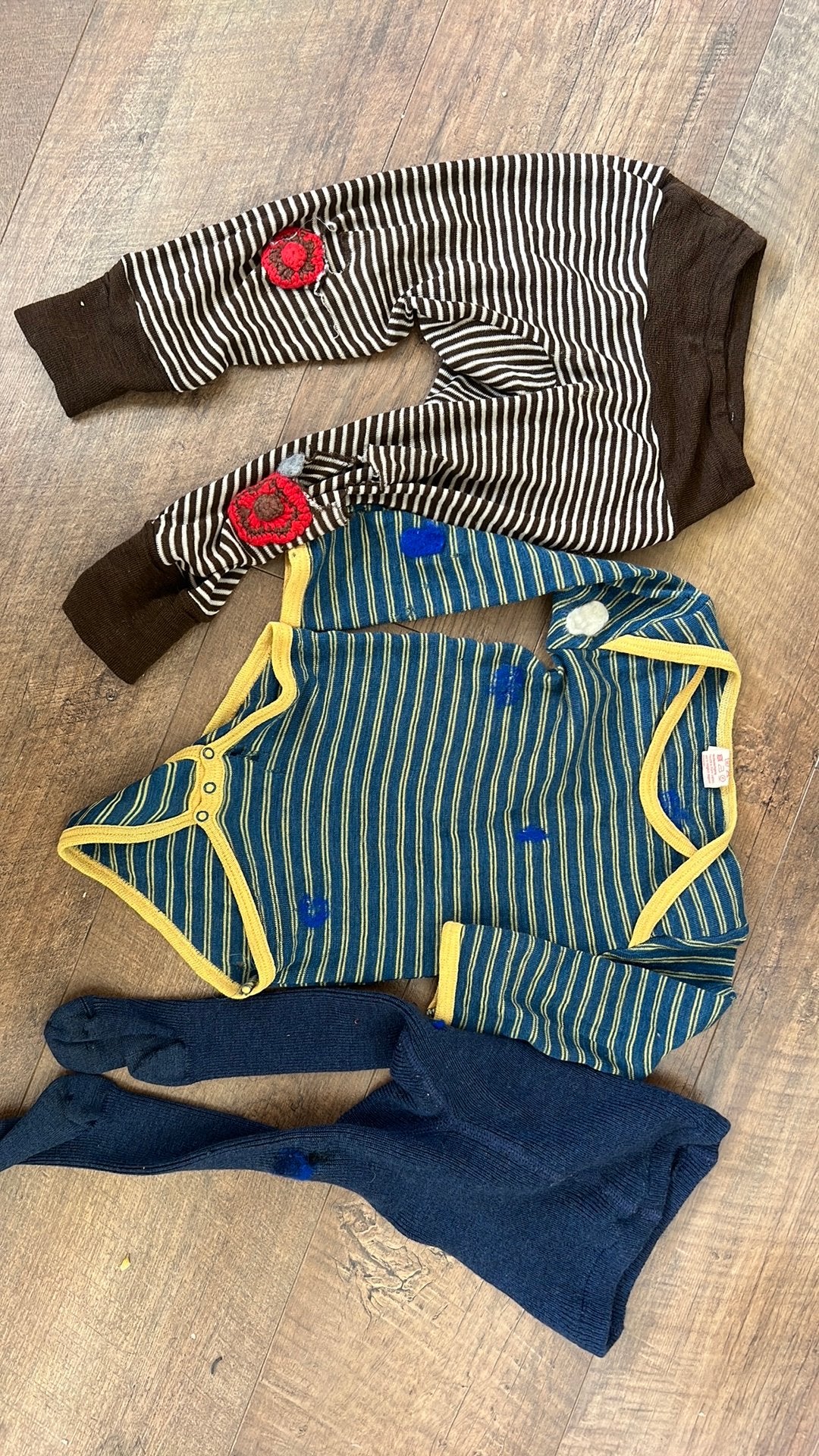 Wol kneusjes, Kinderen en Baby's, Ophalen of Verzenden, Gebruikt, One size
