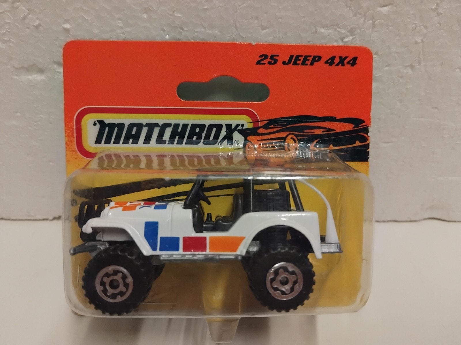 3x Matchbox Blister Jeep Chevy Ford 3INCH, Ophalen of Verzenden, Zo goed als nieuw, Auto