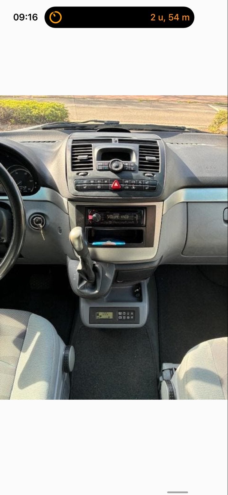 Kenwood KDC-102UR Autoradio met Mercedes-Benz frame, Ophalen of Verzenden, Gebruikt