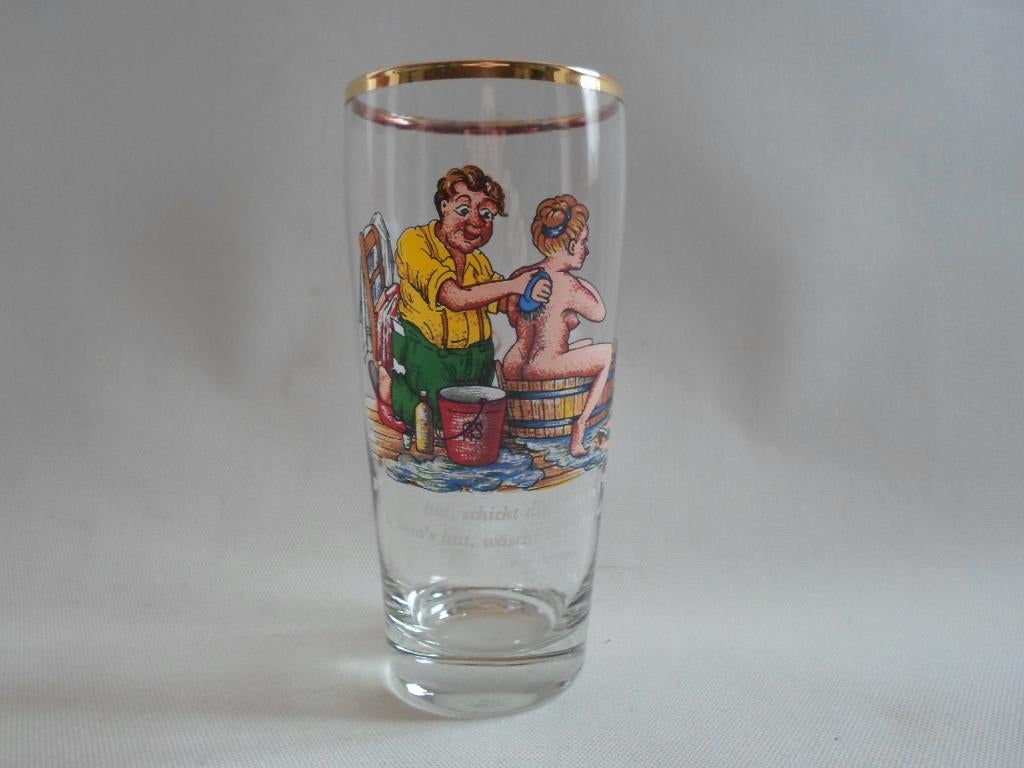 Erotisch Ondeugend Glas Clervaux, Ophalen of Verzenden