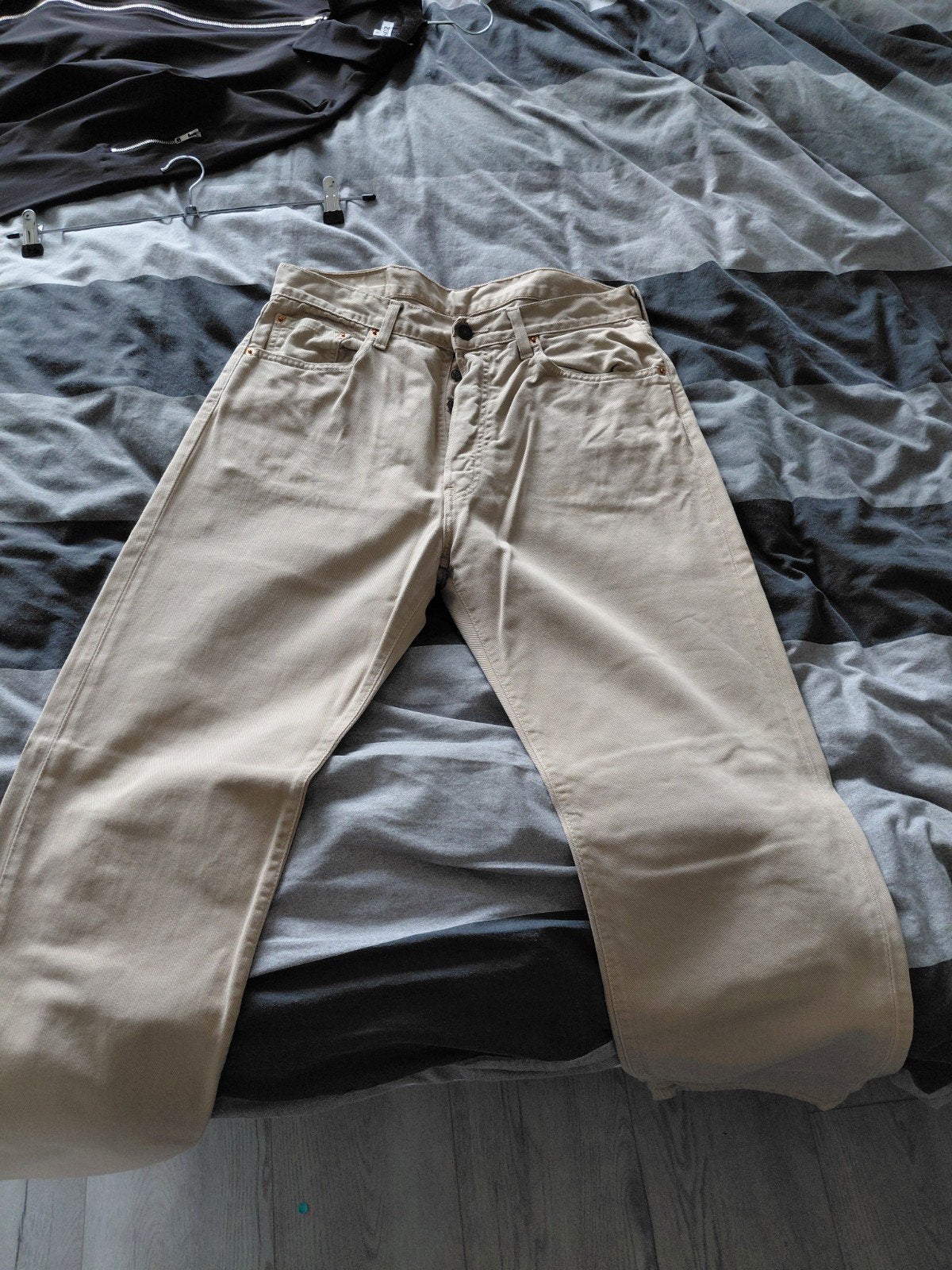 Levi strauss en Co vintage heren broek., Kleding | Heren, Broeken en Pantalons, Zo goed als nieuw, Beige, Ophalen of Verzenden